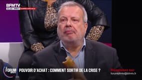 FORUM BFMTV - "C'est une insulte aux consommateurs", déclare Périco Légasse, journaliste gastronomique, à propos d'une baguette à 27 centimes vendue en grande surface