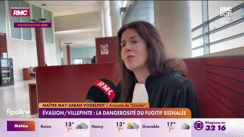 Info RMC : évasion à Villepinte : la dangerosité du fugitif signalée
