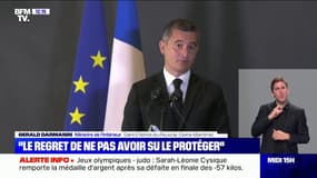 "Il est pour la France le souvenir d'un homme qui a subi la barbarie": Gérald Darmanin rend hommage au père Hamel, assassiné il y a cinq ans à Saint-Etienne-du-Rouvray