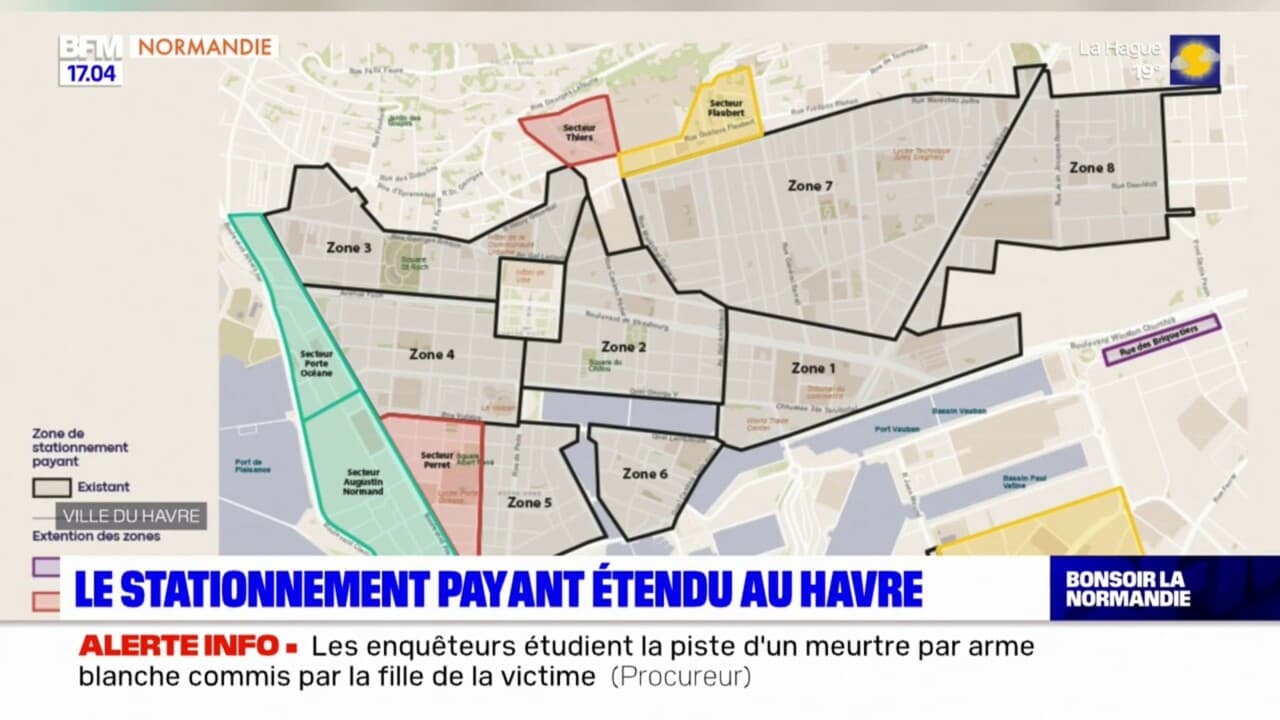 Le Havre le stationnement payant étendu d'ici 2025