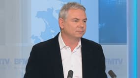 Thierry Lepaon, secrétaire général de la CGT, le 13 janvier sur BFMTV.