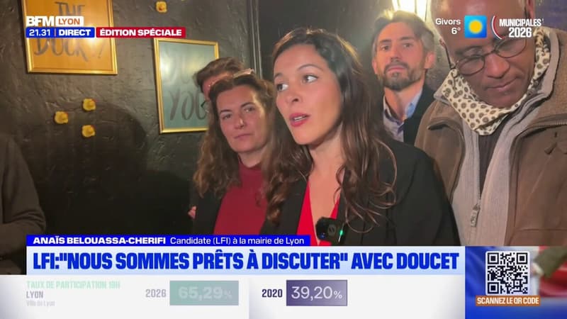 Anais Belouassa-Chérifi (LFI) : "Doucet ? Nous sommes prêts à discuter !"