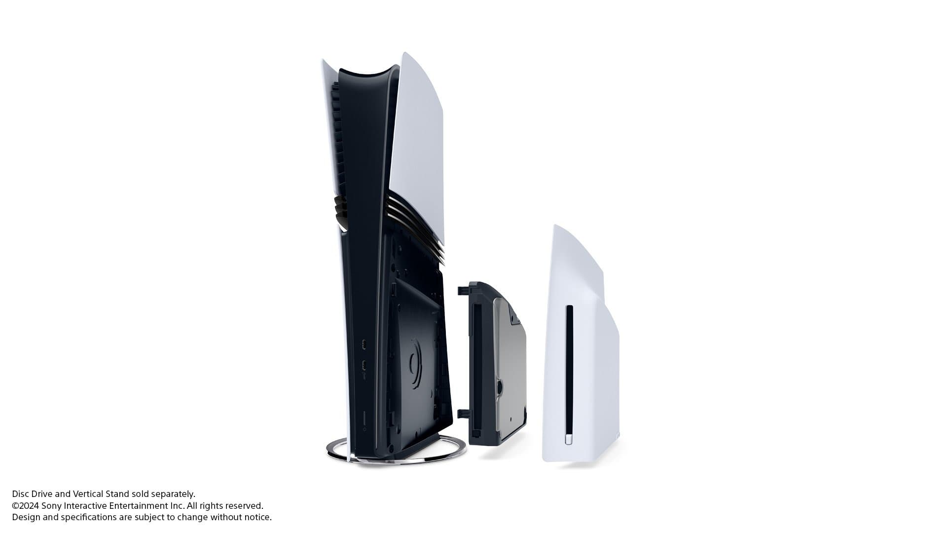 Le lecteur disque de la PS5 Pro est vendu séparément Le lecteur disque de la PS5 Pro est vendu séparément