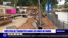 Paris: la ville désertée par les touristes