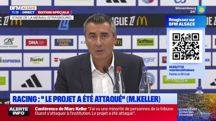 Marc Keller répond aux Ultras: la conférence de presse du président du RCSA