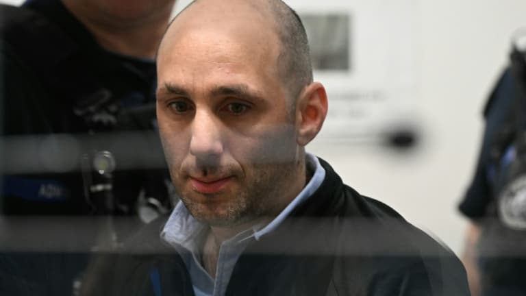 Cédric Jubillar lors de l'ouverture de son procès devant la Cour d'asises du Tarn à Albi, le 23 septembre 2025