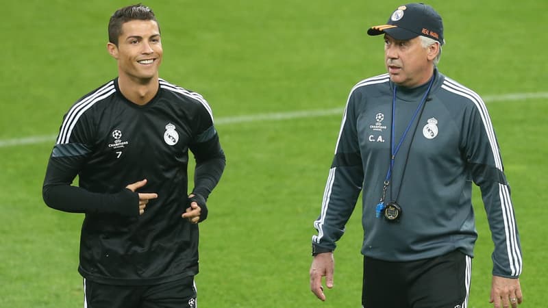 Mercato: Ancelotti dément avoir exigé la signature de Cristiano Ronaldo