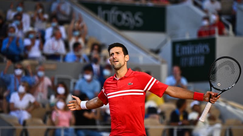 Novak Djokovic à Roland-Garros
