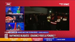 Pénurie de carburants : "Si les gens sont raisonnables et que les raffineries ne ferment que 3 jours, il ne devrait pas y avoir de pénurie !", affirme Jean-Claude