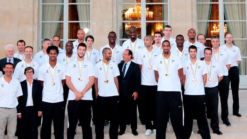Les Bleus à l'Elysée