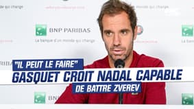 Roland-Garros : "S'il y en a un qui peut le faire, c'est bien Nadal" espère Gasquet