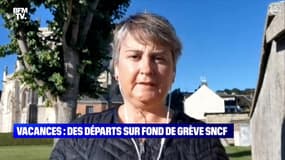 Journée de départ en vacances perturbée par la grève à la SNCF - 23/10