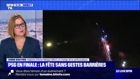 Liesse sur les Champs-Elysées: "c'est un immense cluster en préparation", déplore la maire-adjointe à la Santé à Paris