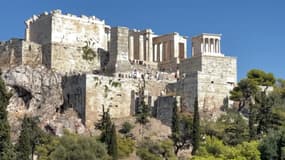 L'Acropole d'Athènes en Grèce.
