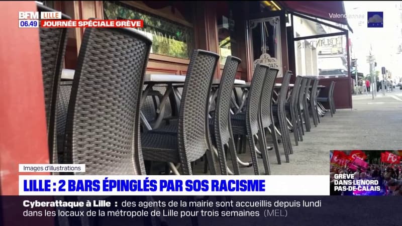 Lille: deux bars épinglés par SOS Racisme