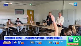 Octobre Rose: les jeunes portelois informés