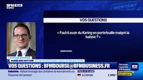 Culture Bourse : « Faut-il avoir du Kering en portefeuille malgré la baisse ? » par Julie Cohen-Heurton - 04/04