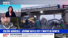 Rencontre syndicats agricoles/Macron: “Ce qui en est sorti, ça ne rassure personne”, indique Jérôme Bayle (Ultras de l'A64)