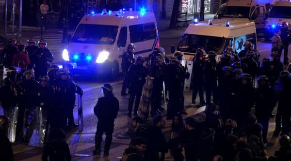 De violents affrontements ont opposé forces de l'ordre et casseurs De violents affrontements ont opposé forces de l'ordre et casseurs