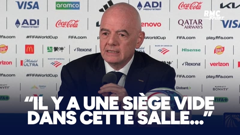 CDM 2026 : “Il y a une siège vide, dans cette salle…”, l’hommage d’Infantino à Christophe Gleizes