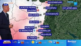 Météo Alsace: un mercredi avec quelques averses, 28°C à Strasbourg et 29°C à Mulhouse