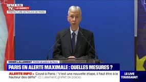 Didier Lallement, préfet de police de Paris: "Ce matin, nous franchissons une nouvelle étape (...) tout cela est normal"
