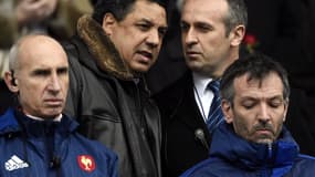 Serge Blanco et Philippe Saint-André