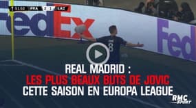 Real Madrid : Les plus beaux buts de la nouvelle recrue Jovic (en Europa League)