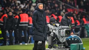 Luis Enrique lors du match PSG-Nantes (1-1, L1), le 30 novembre 2024