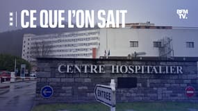 L'entrée de l'hôpital dE Remiremont, dans les Vosges - Image d'illustration 