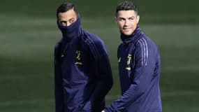 Benatia et Ronaldo