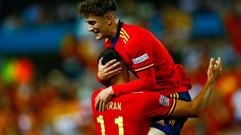 Gavi et Ferran Torres - Espagne