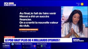 Le PSG vaut plus de 4 milliards d'euros