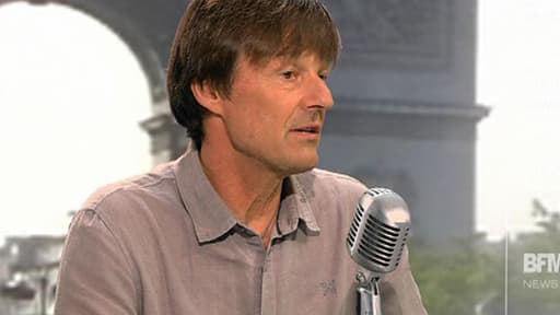 "Je n'ai pas voté Eva", a déclaré Nicolas Hulot au micro de RMC et BFMTV.