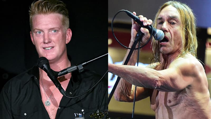 Josh Homme et Iggy Pop.