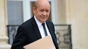 Le ministre de la Défense, Jean-Yves Le Drian, le 10 mai 2016. - 