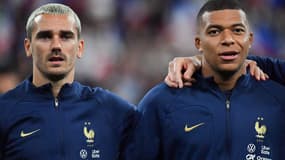 Antoine Griezmann et Kylian Mbappé.