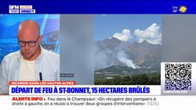 Hautes-Alpes: 15 hectares brûlés dans un incendie à Saint-Bonnet-en-Champsaur