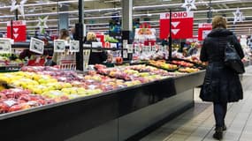 Dans un supermarché français (photo d'illustration) 