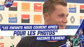 XV de France : "Les enfants nous courent après pour prendre des photos", Flament raconte la vie au camping