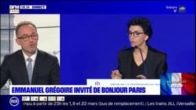 Rachida Dati "revient sur les thèmes classiques de la droite parisienne", estime Emmanuel Grégoire, directeur de campagne d'Anne Hidalgo