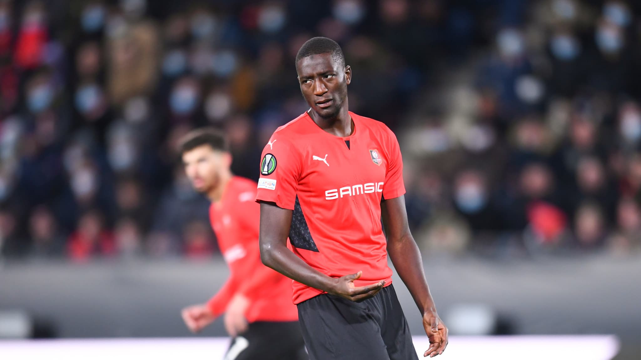 Serhou Guirassy avec Rennes