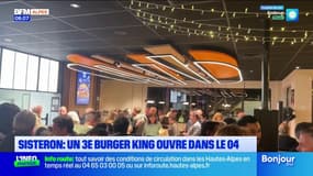 Burger King ouvre ses portes à Sisteron