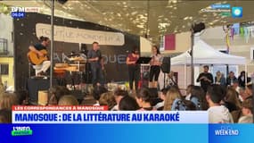 Les Correspondances à Manosque: une centaine de personnes participent à un karaoké littéraire