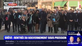 Tradition oblige, le gouvernement arrive "front uni" à l'Élysée pour sa rentrée