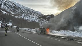 Les équipes du SDIS ont pu rapidement éteindre l'incendie