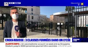 Croix-Rousse : trois classes fermées dans un lycée