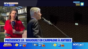 Antibes : Laurent Wauquiez à la conquête des électeurs des Alpes-Maritimes