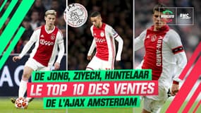 Mercato : Le top 10 des ventes de l’Ajax… en attendant celle d’Antony (qui pourrait être numéro 1)