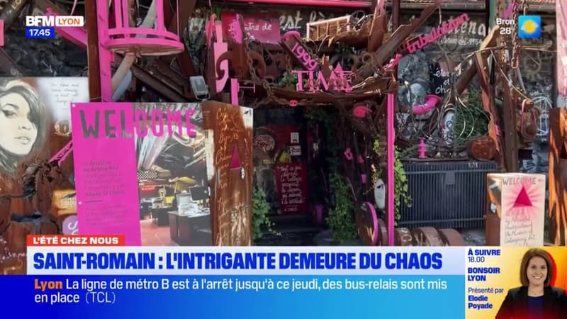 L'été chez nous: à Saint-Romain-au-Mont-d'Or, l'intrigante Demeure du chaos